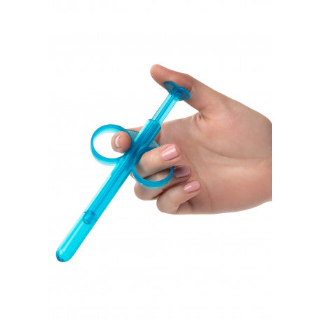 SIRINGA VAGINALE ANALE DISPENSER PER LUBRIFICANTE BLU